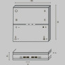 Беспроводная панель управления освещением MAYTONI DRC034-8-B